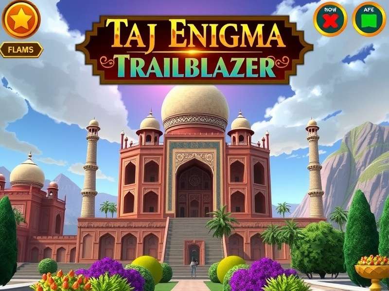 Taj Enigma Trailblazer Game Screenshot